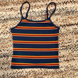 woman’s cropped tank top